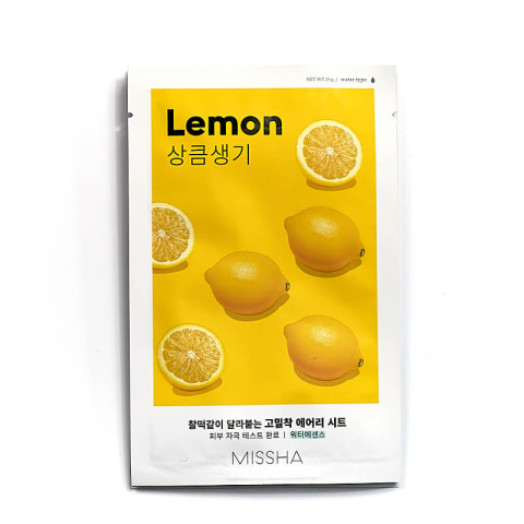 Missha Airy Sheet Mask Lemon