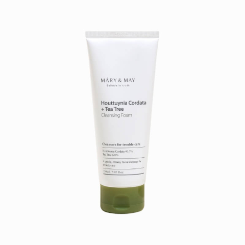 Mary &amp; May Hottuynia Cordata +Tea Tree Cleansing Foam