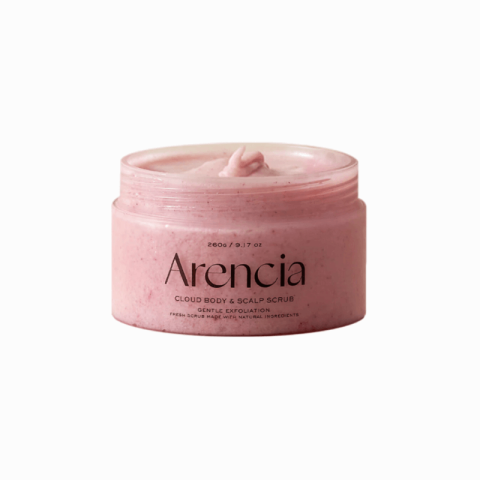Arencia Cloud Body  &amp; Scalp Scrub French Mint &amp; Lily