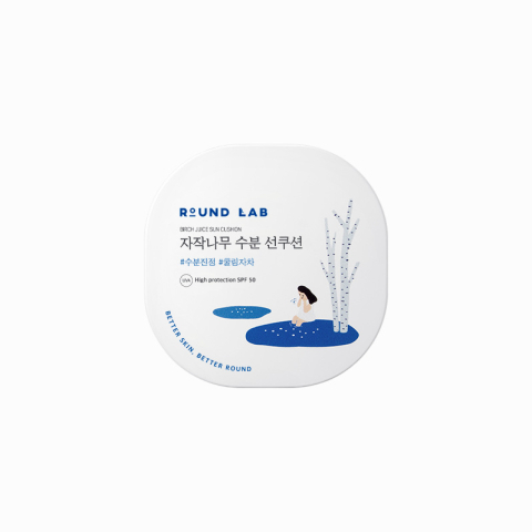 Round Lab Birch Juice Moisturizing Sun Cushion