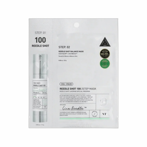 VT Cosmetics Reedle Shot 100 2-Step Mask