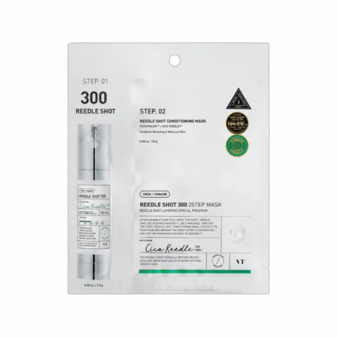 VT Cosmetics Reedle Shot 300 2-Step Mask