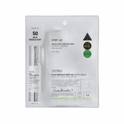 VT Cosmetics Reedle Shot 50 2-Step Mask