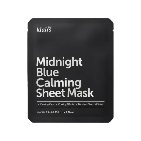 Klairs Midnight Blue Calming Sheet Mask